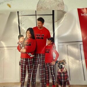 Cozy Family Pajama Set - Red Plaid